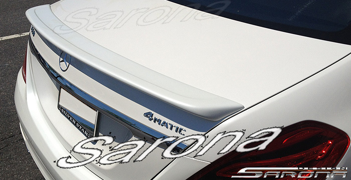 Custom Mercedes S Class  Sedan Trunk Wing (2014 - 2019) - $299.00 (Part #MB-098-TW)